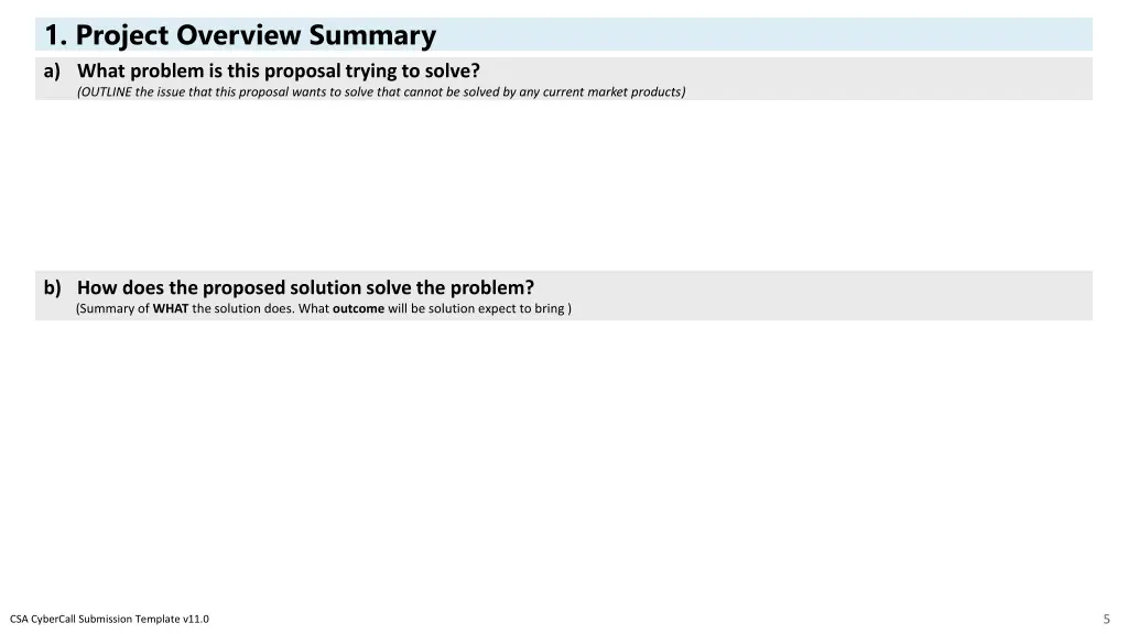 1 project overview summary a what problem is this