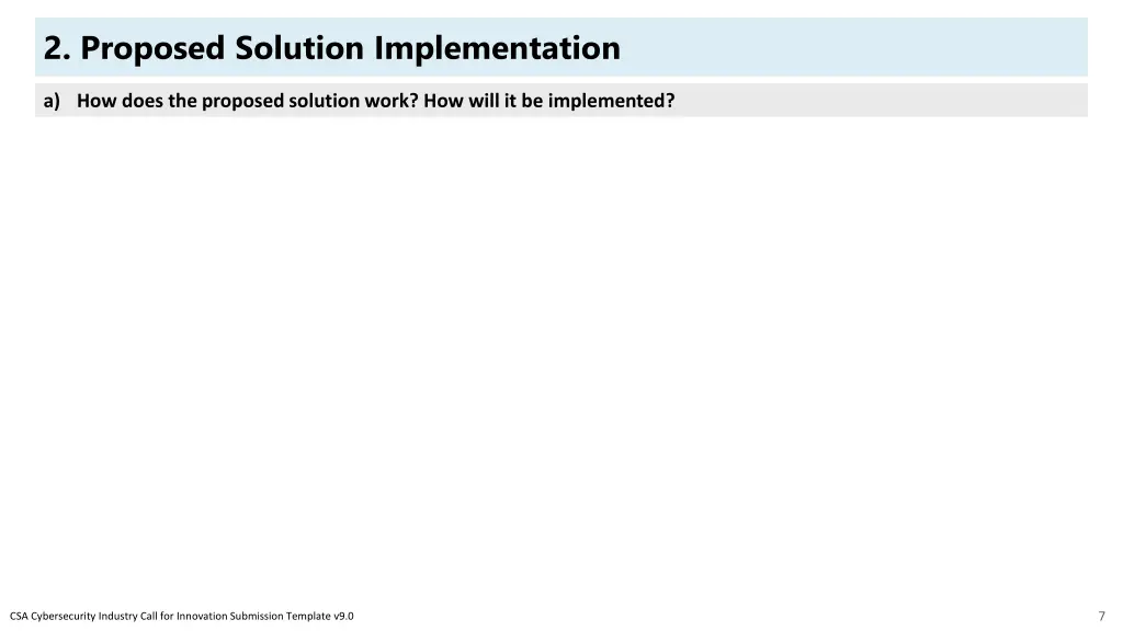 2 proposed solution implementation