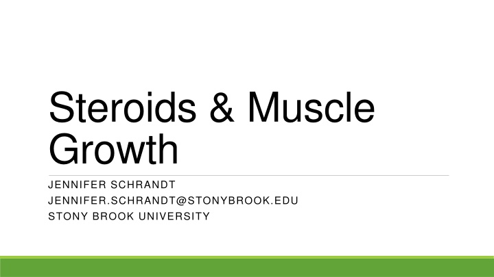 steroids muscle growth