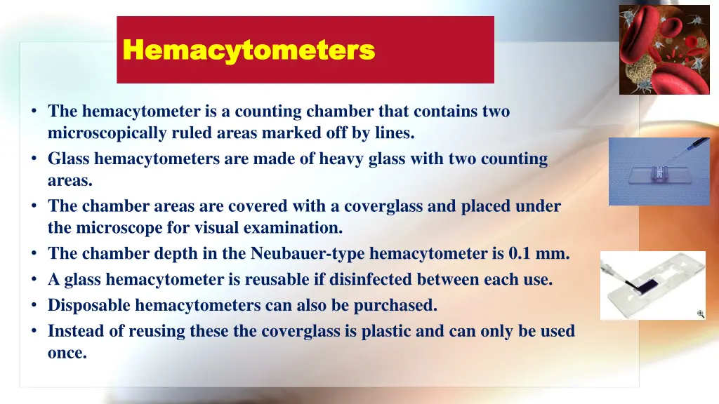 hemacytometers hemacytometers 1