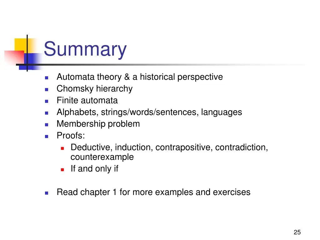summary