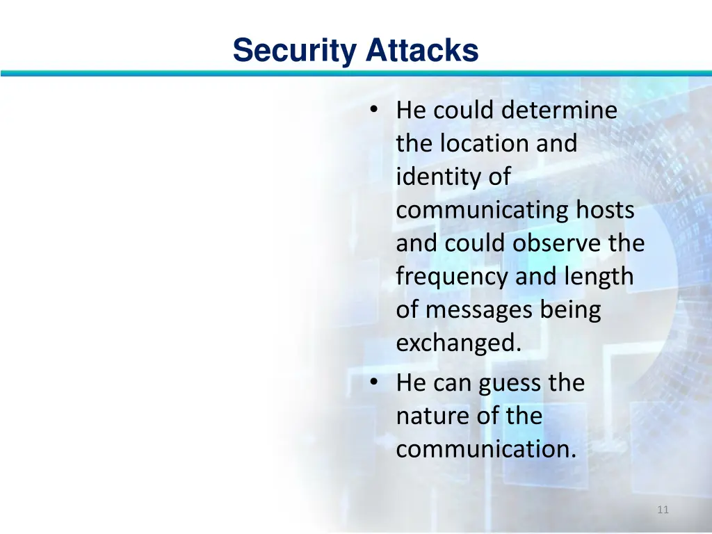 security attacks 10