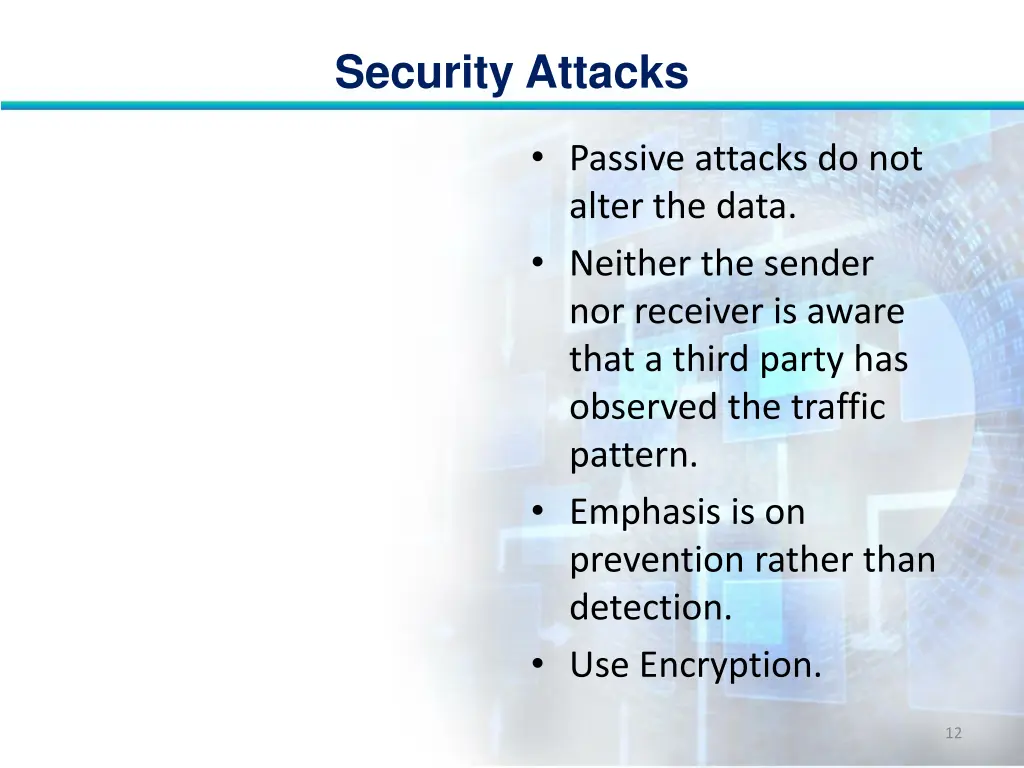 security attacks 11