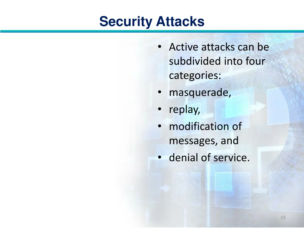 security attacks 14