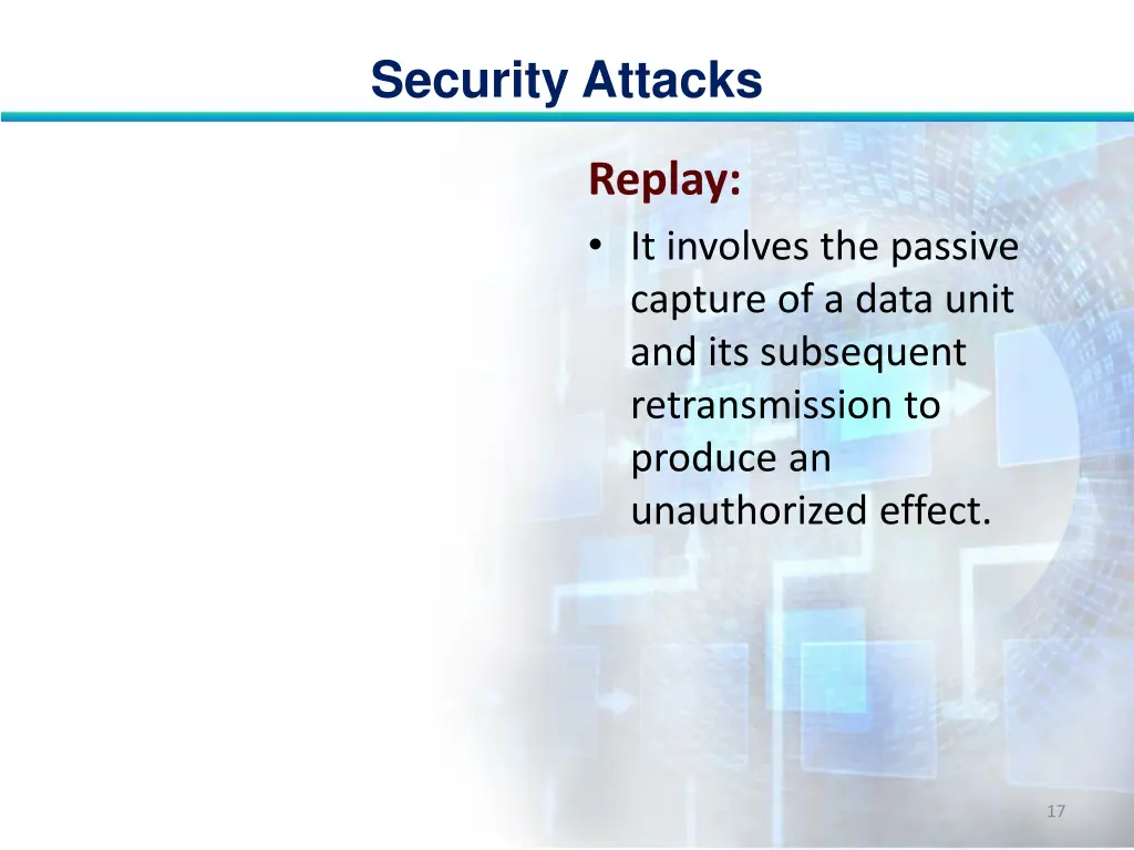 security attacks 16