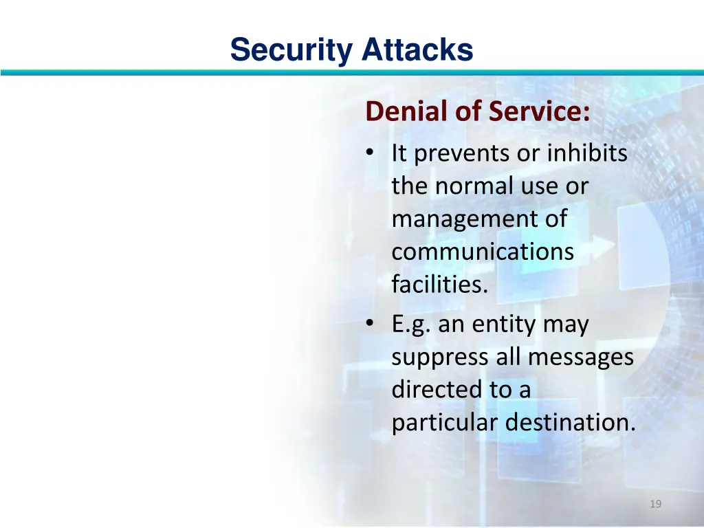 security attacks 18
