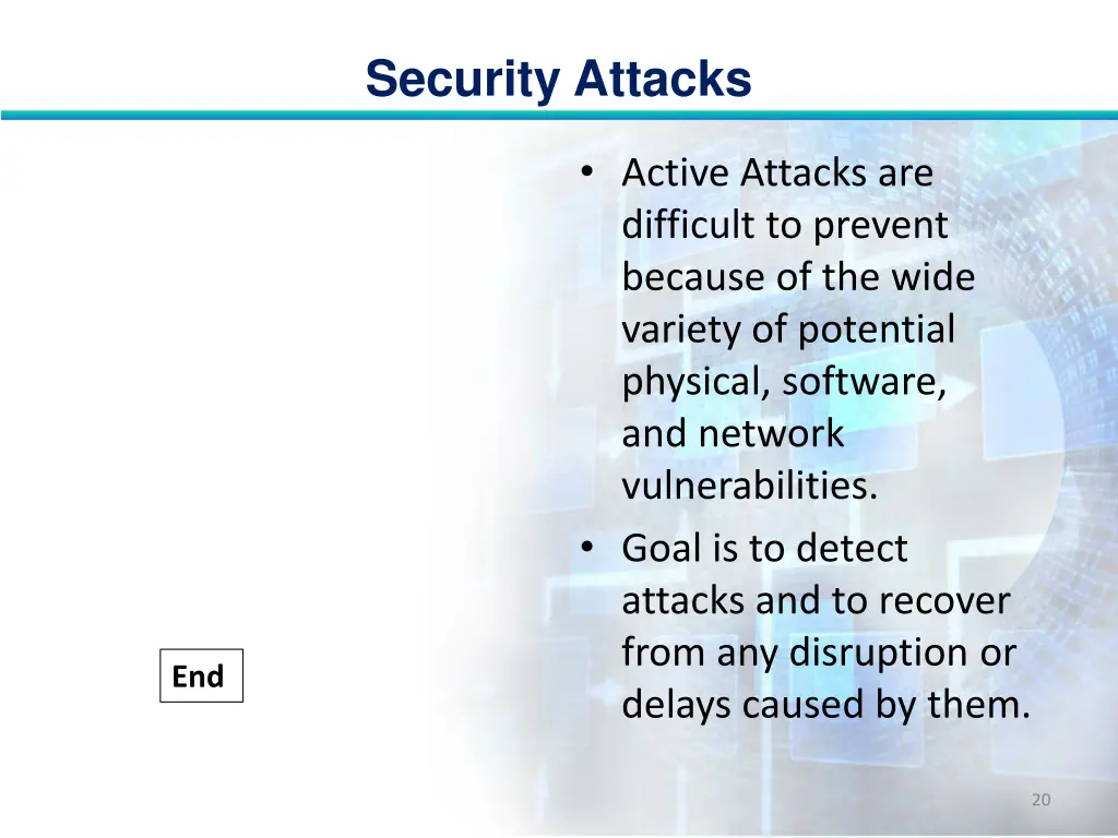 security attacks 19