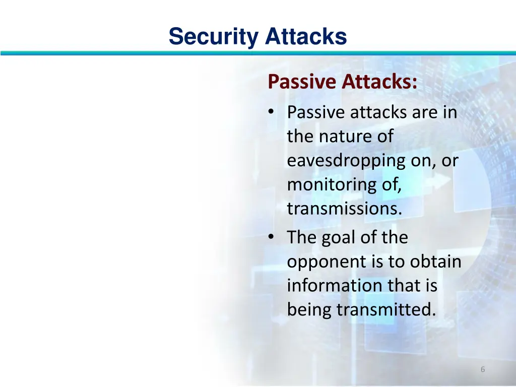 security attacks 5