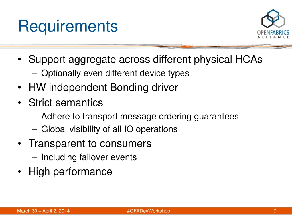 requirements