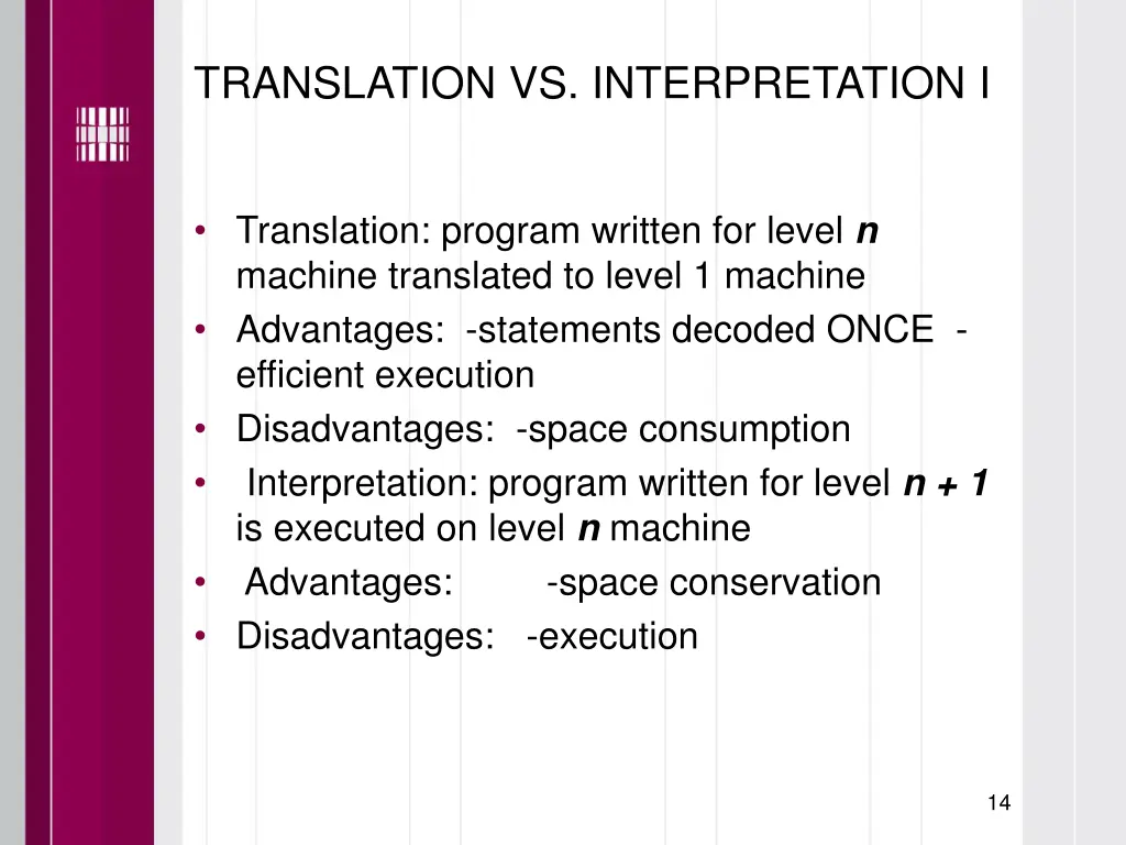 translation vs interpretation i