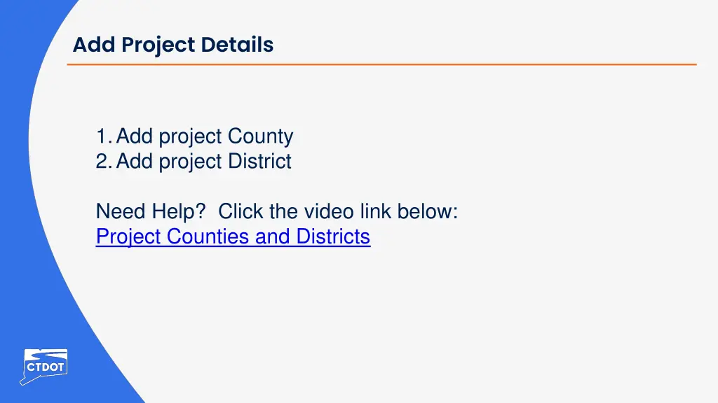 add project details