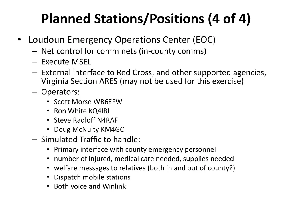 planned stations positions 4 of 4