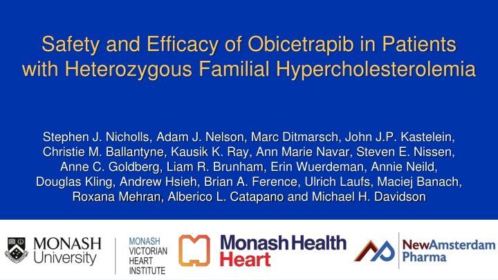 safety and efficacy of obicetrapib in patients