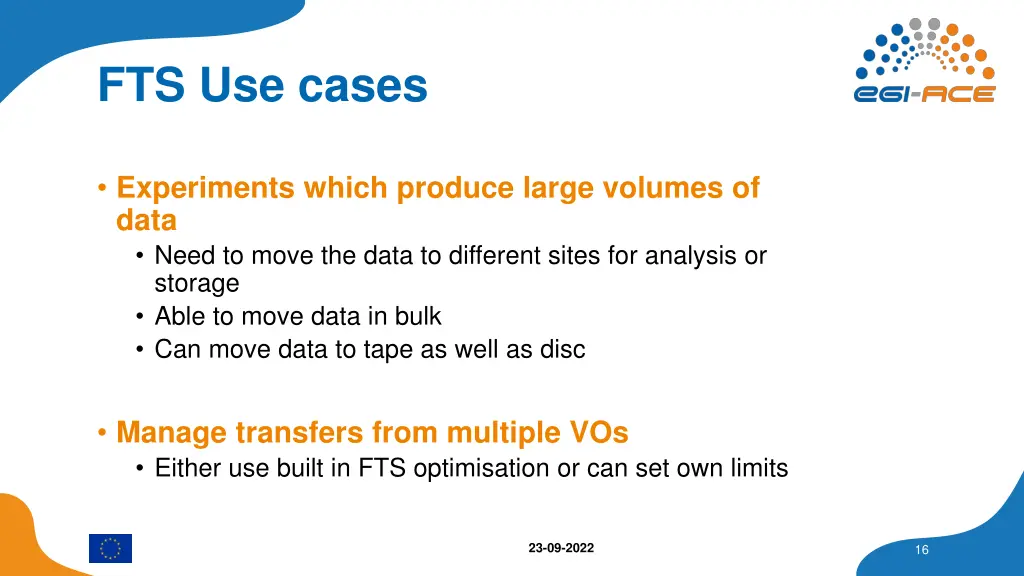 fts use cases