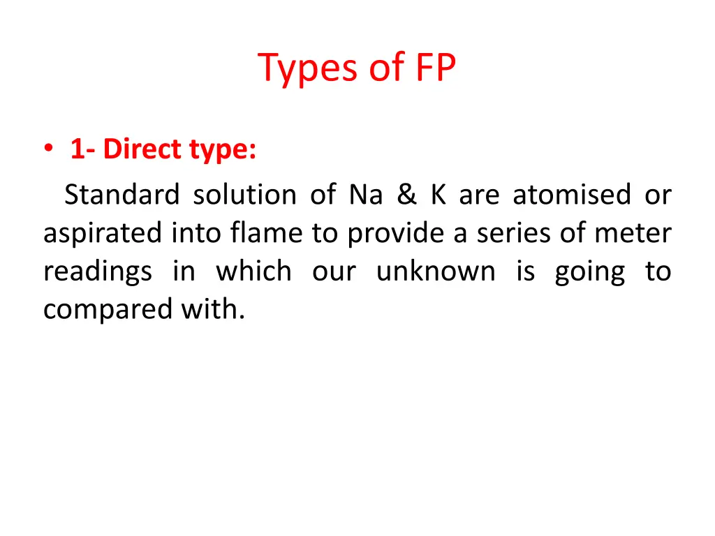 types of fp