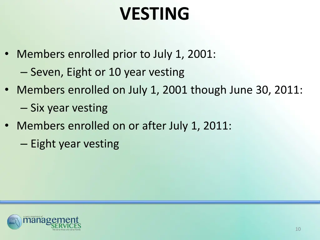 vesting