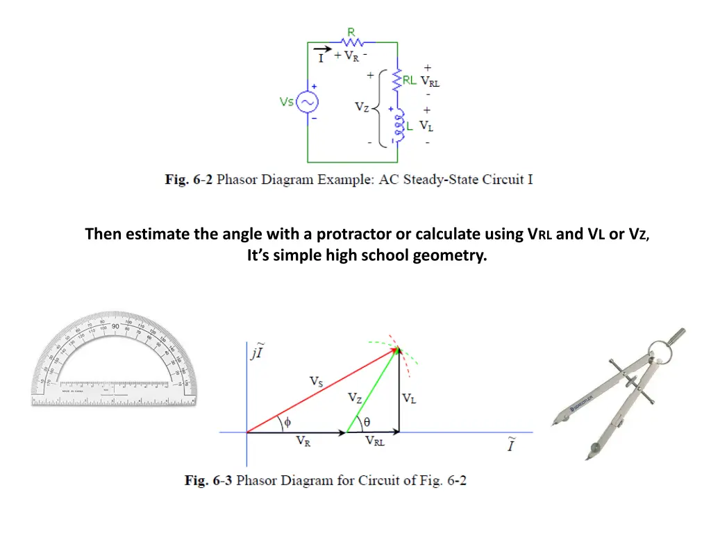 then estimate the angle with a protractor