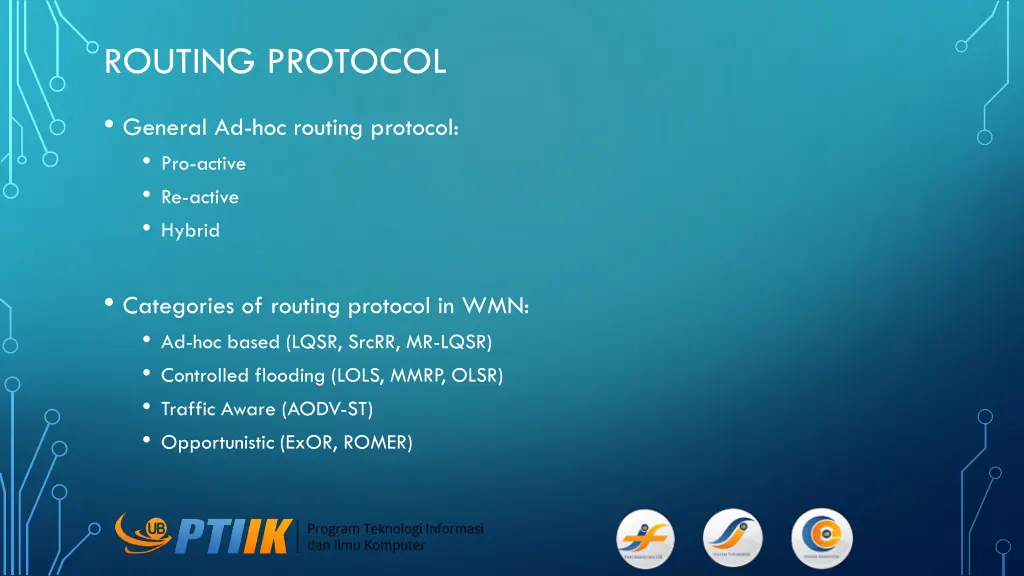 routing protocol