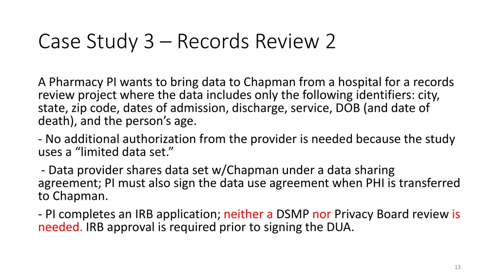 case study 3 records review 2