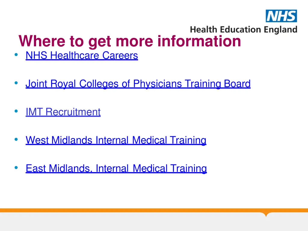 where to get more information nhs healthcare