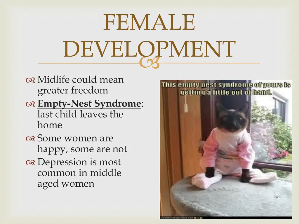 female development