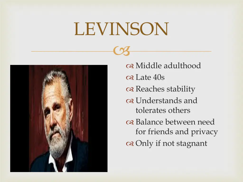 levinson 3