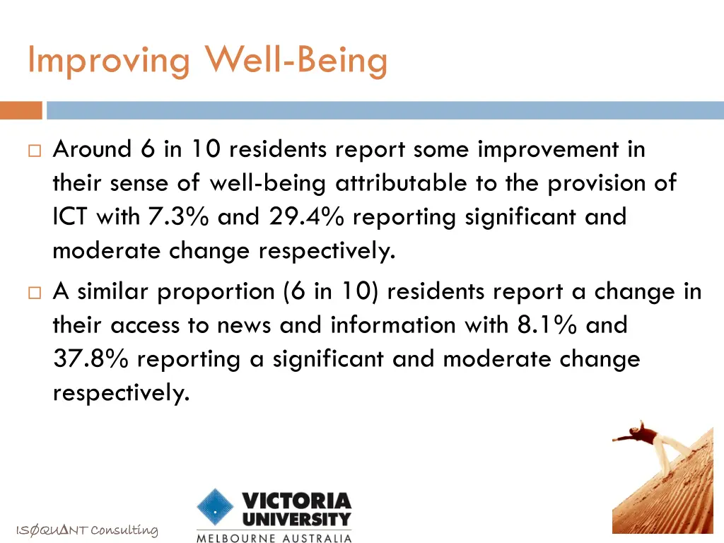 improving well being