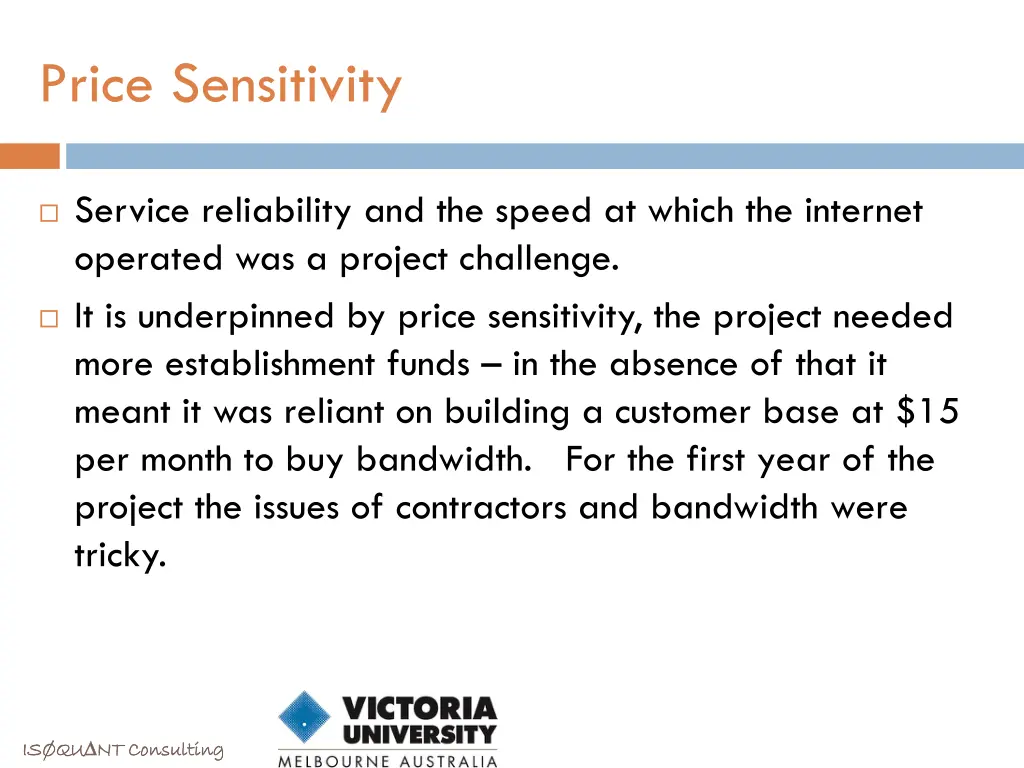 price sensitivity