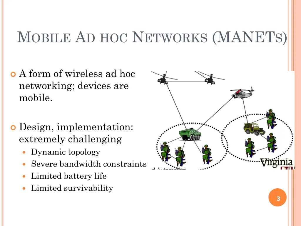 m obile a d hoc n etworks manet s
