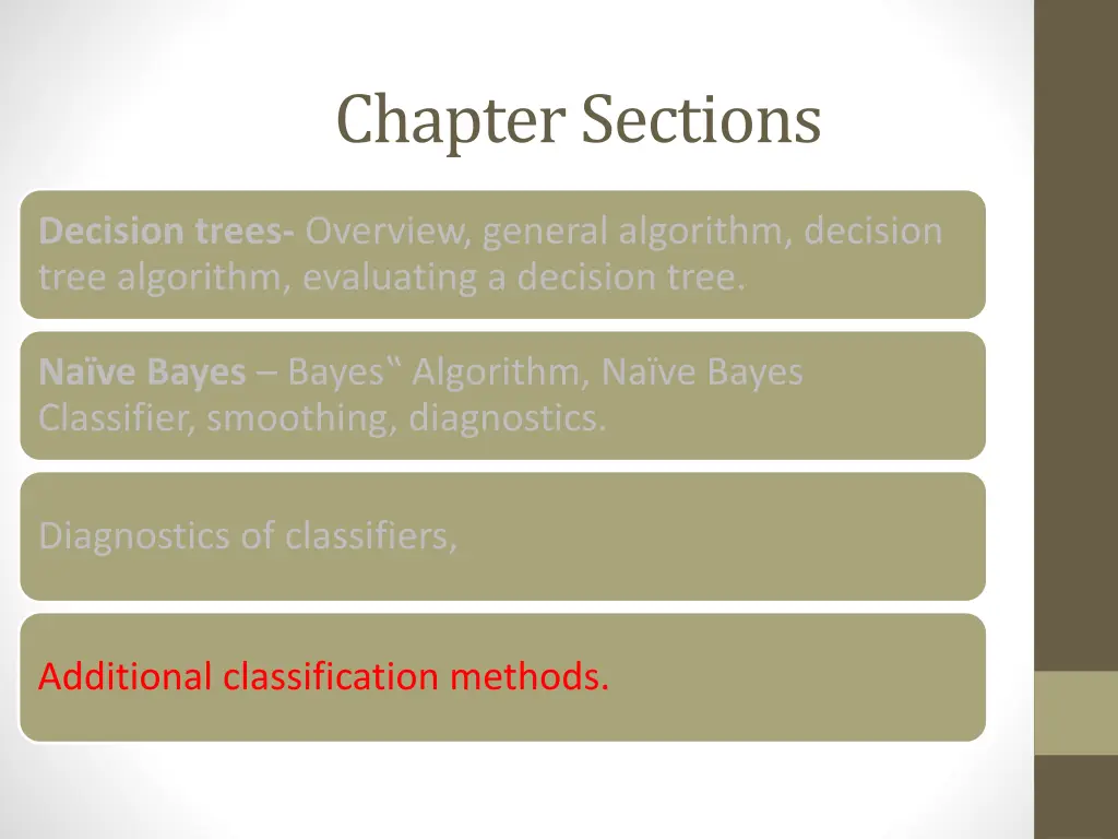chapter sections 3