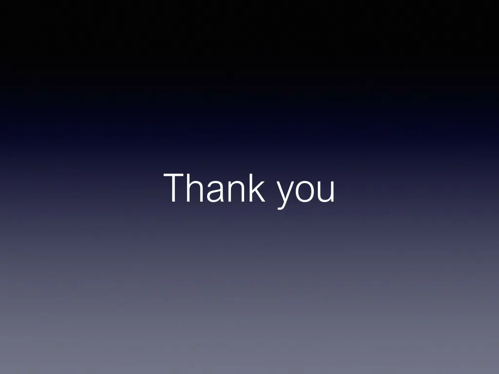 thank you