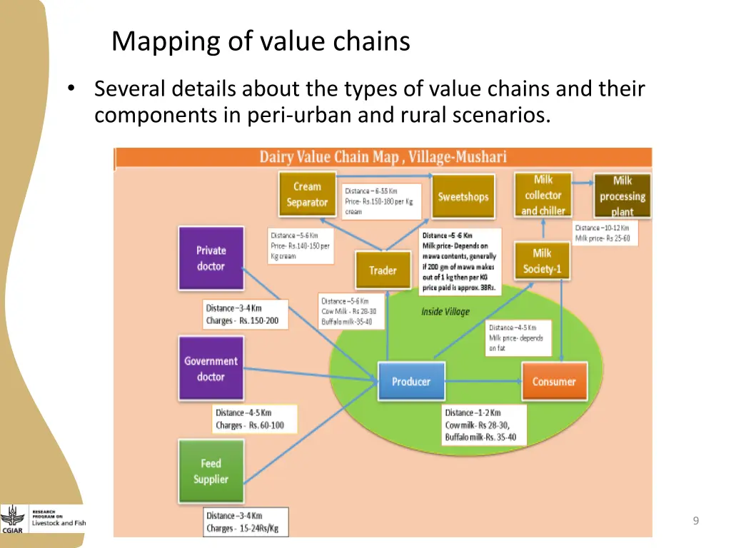 mapping of value chains