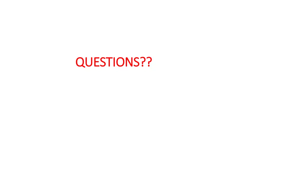 questions questions