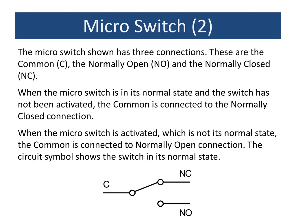 micro switch 2