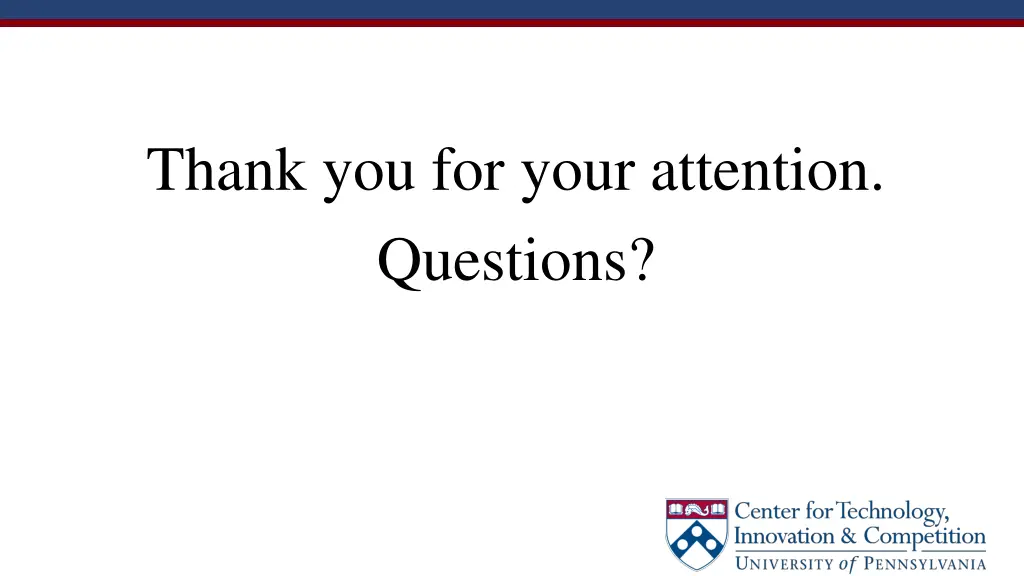 thank you for your attention questions