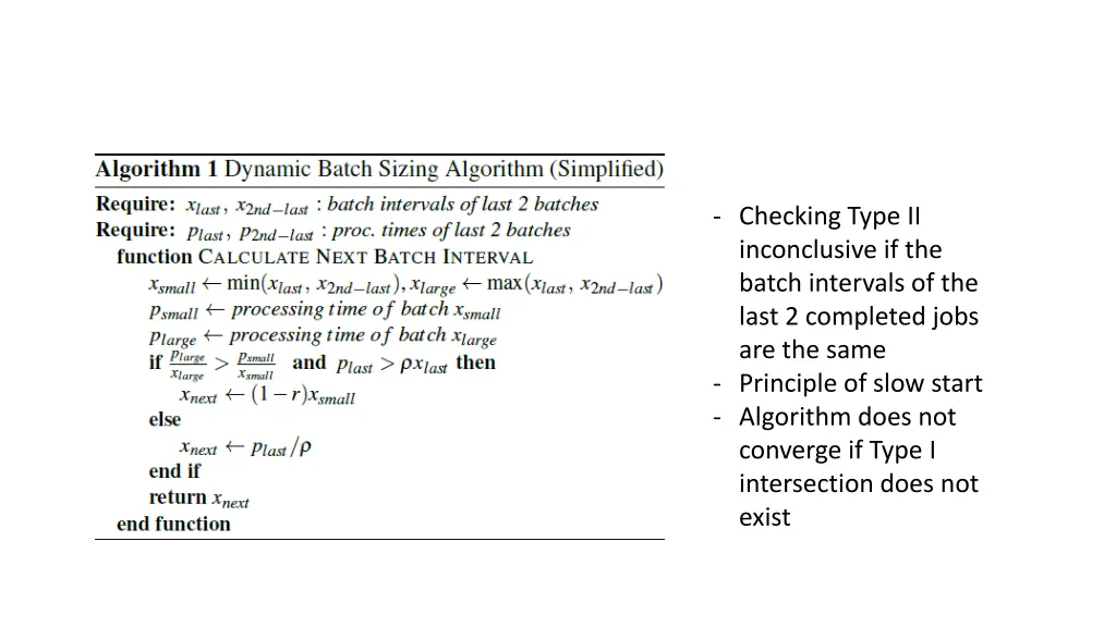 checking type ii inconclusive if the batch
