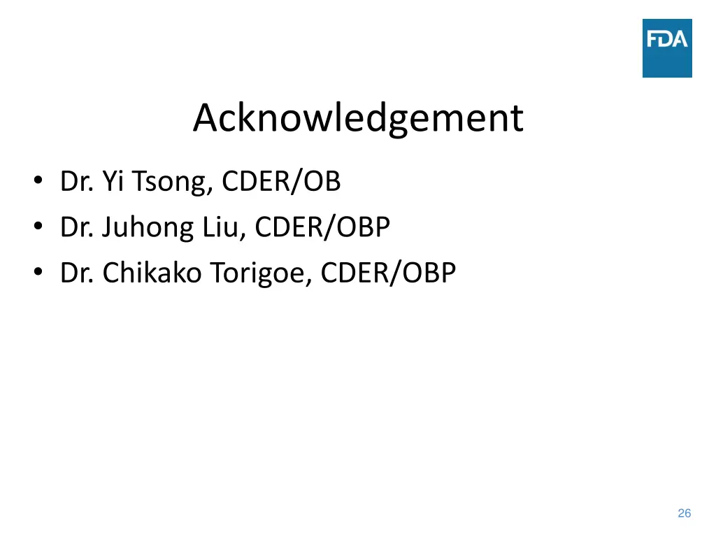 acknowledgement