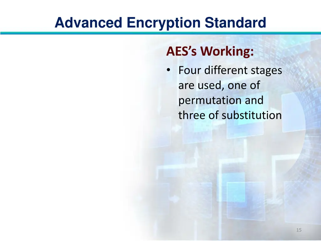 advanced encryption standard 14