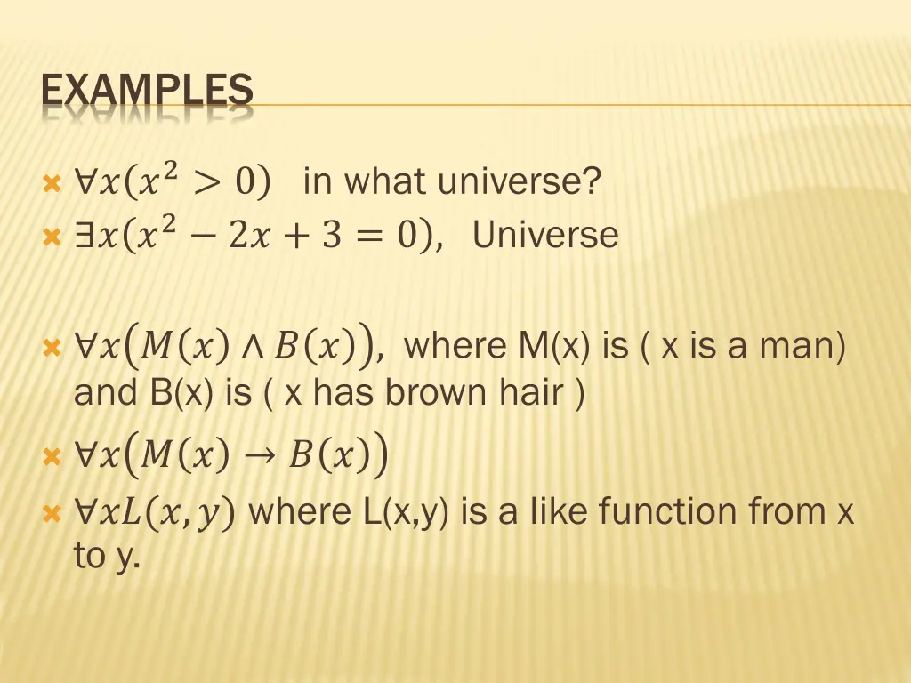 examples