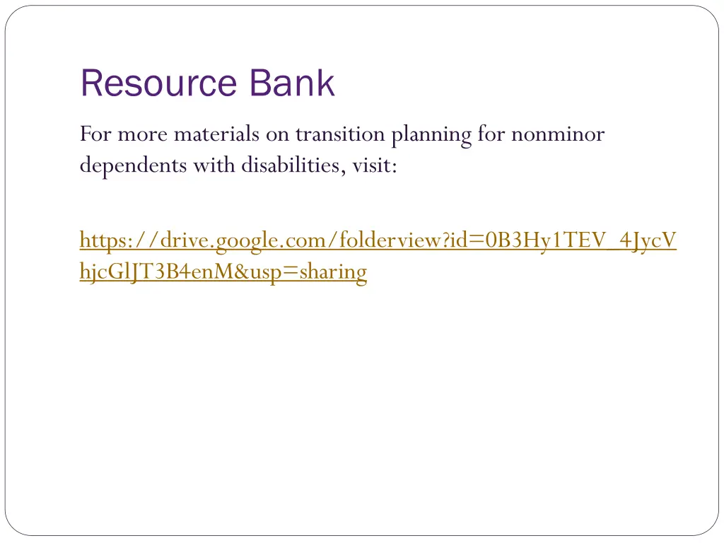 resource bank