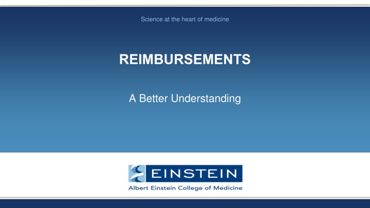science at the heart of medicine