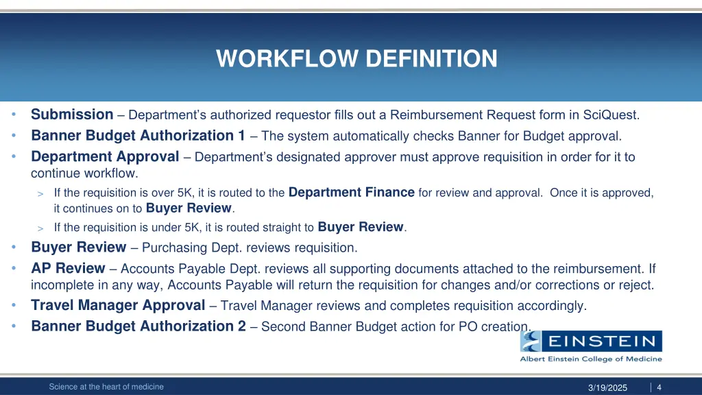 workflow definition