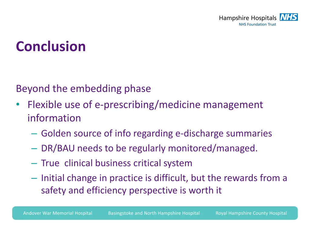 conclusion 1