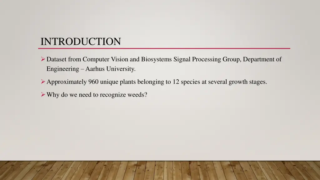 introduction