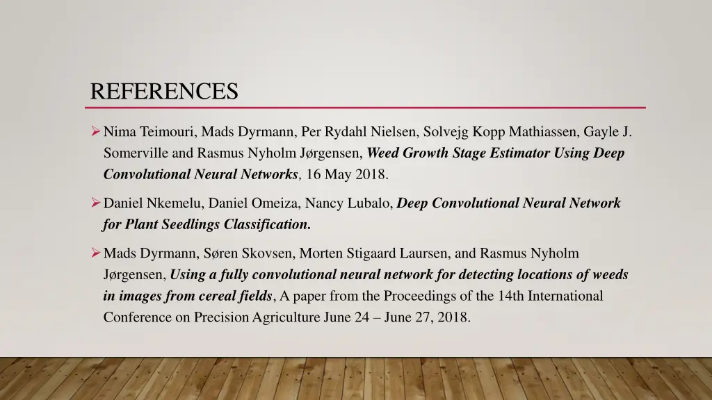references