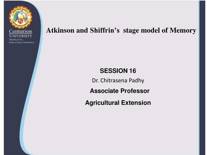 atkinson and shiffrin s stage model of memory