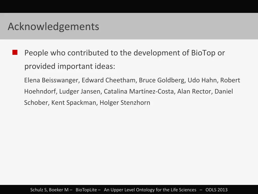 acknowledgements