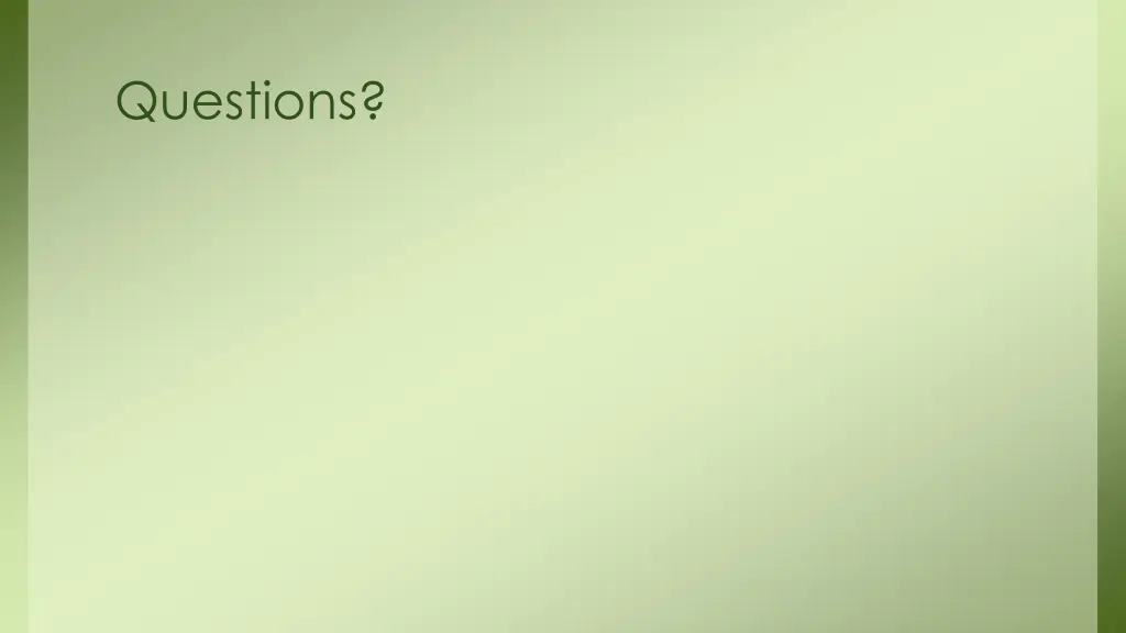 questions