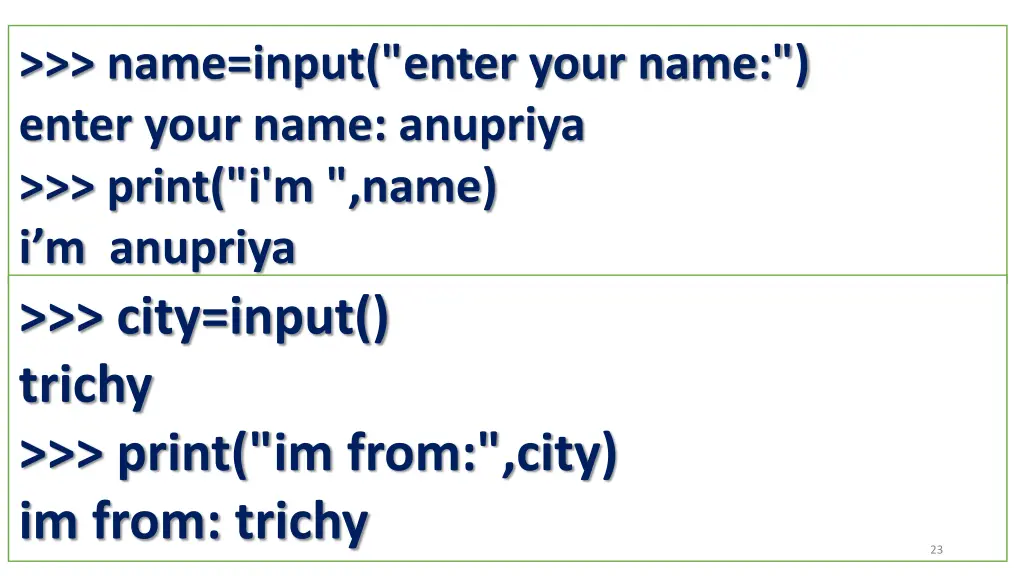name input enter your name enter your name