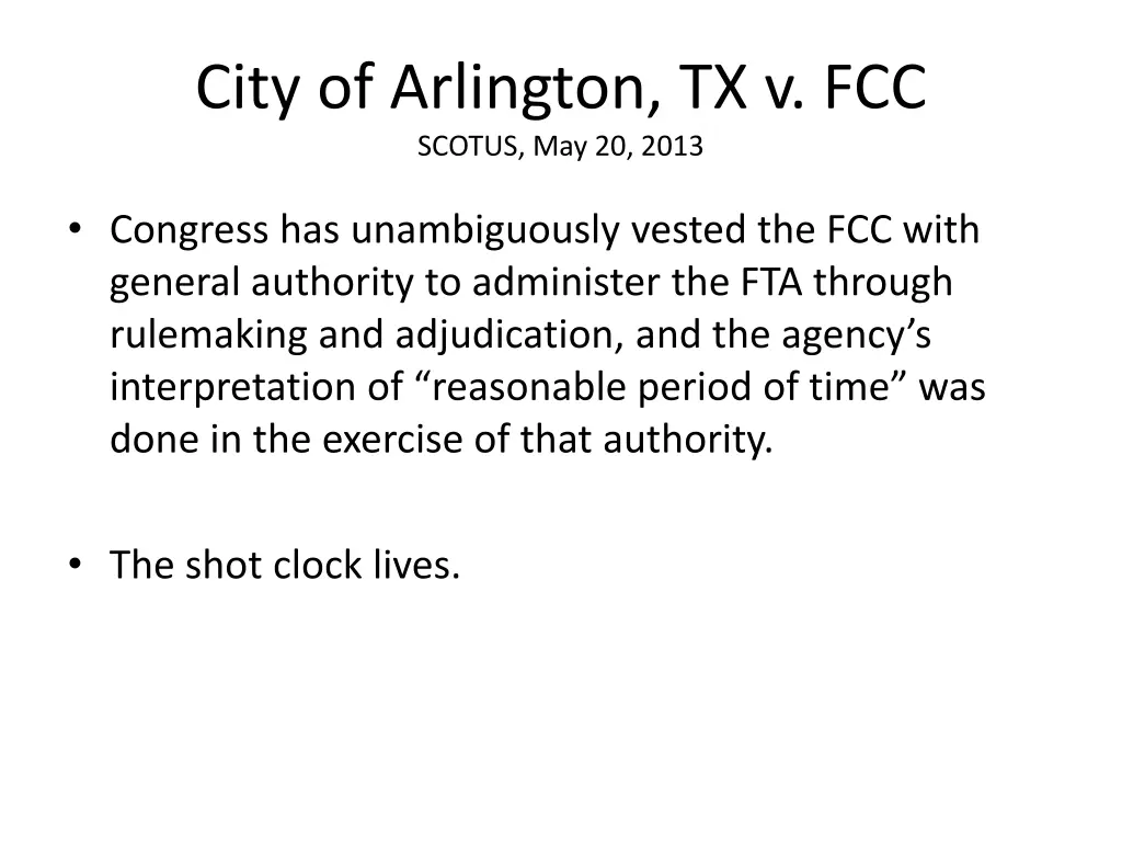 city of arlington tx v fcc scotus may 20 2013